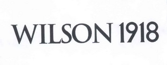 wilson 1918商标注册申请完成