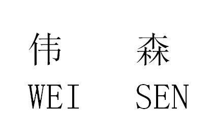 伟森 商标注册申请