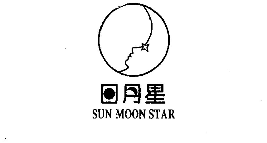 日月星 sun moon star                     