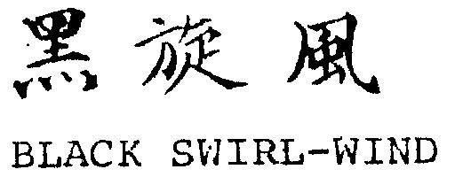 黑旋风 black swirl wind商标转让完成