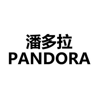 潘多拉 pandora商标注册申请