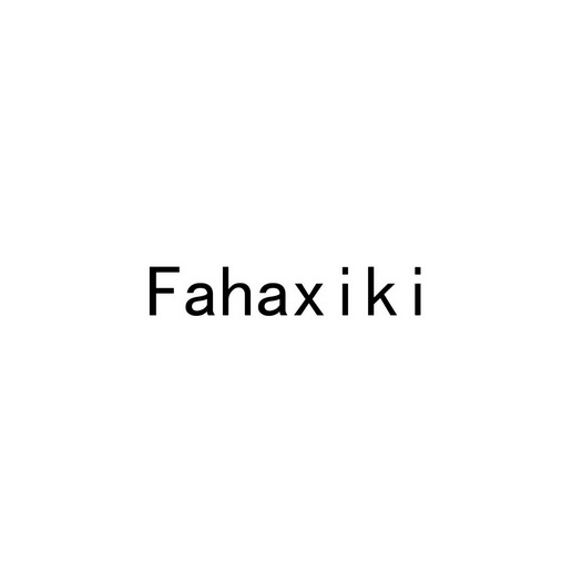 fahaxiki                                  