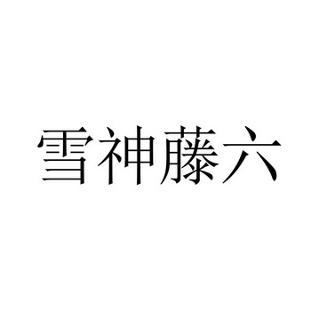 雪神藤六 企业商标大全 商标信息查询 爱企查