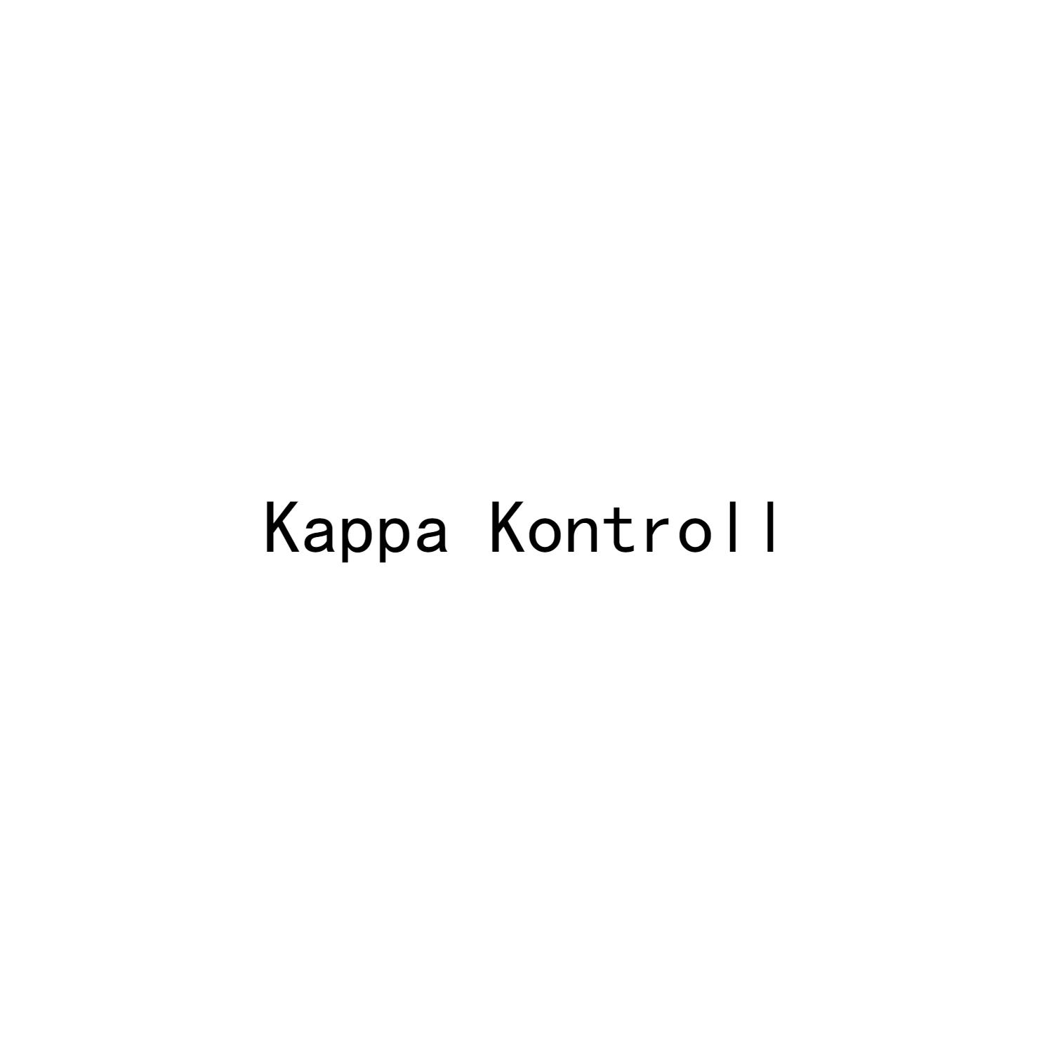 kappa  kontroll申请被驳回不予受理等该商标已失效