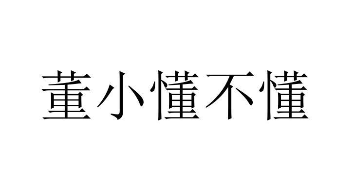em>董小懂/em>不懂