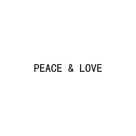 peace&love