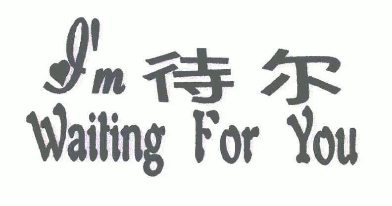  em>待尔 /em>i"mwaitingforyou