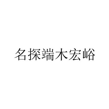 名探端木宏峪_企业商标大全_商标信息查询_爱企查