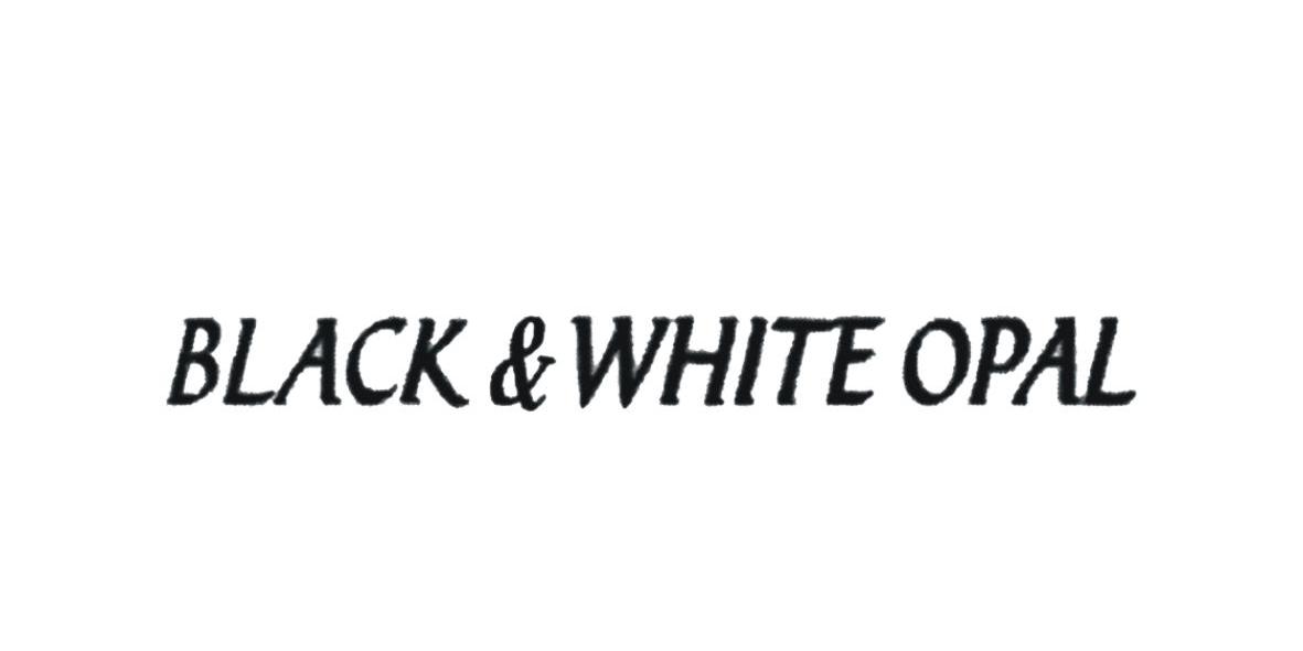 black & white opal                        