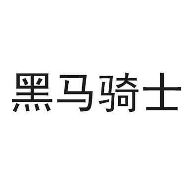 em>黑马/em>骑士