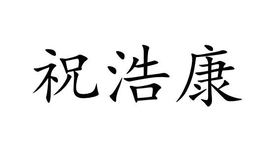 em>祝浩康/em>