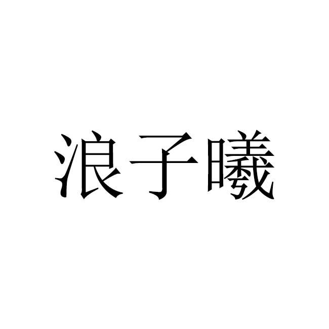 教育娱乐商标申请人:福建德化 浪子哥文化创意有限公司办理/代理机构