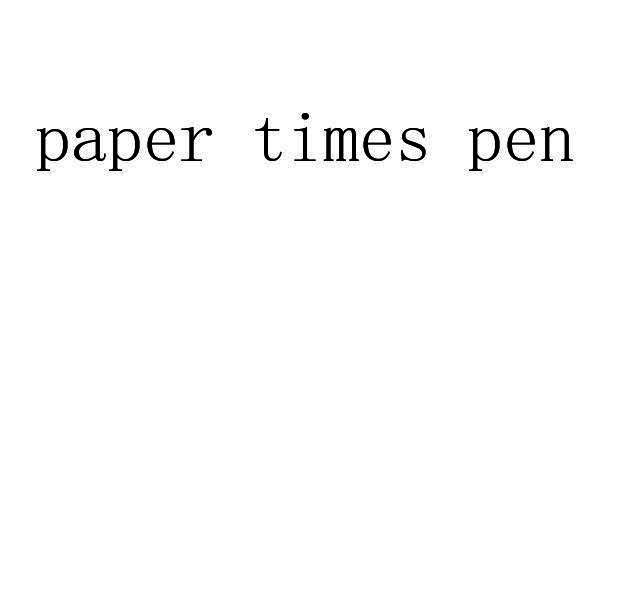 em>paper/em times pen