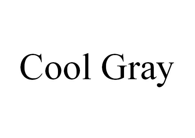 cool gray                                 