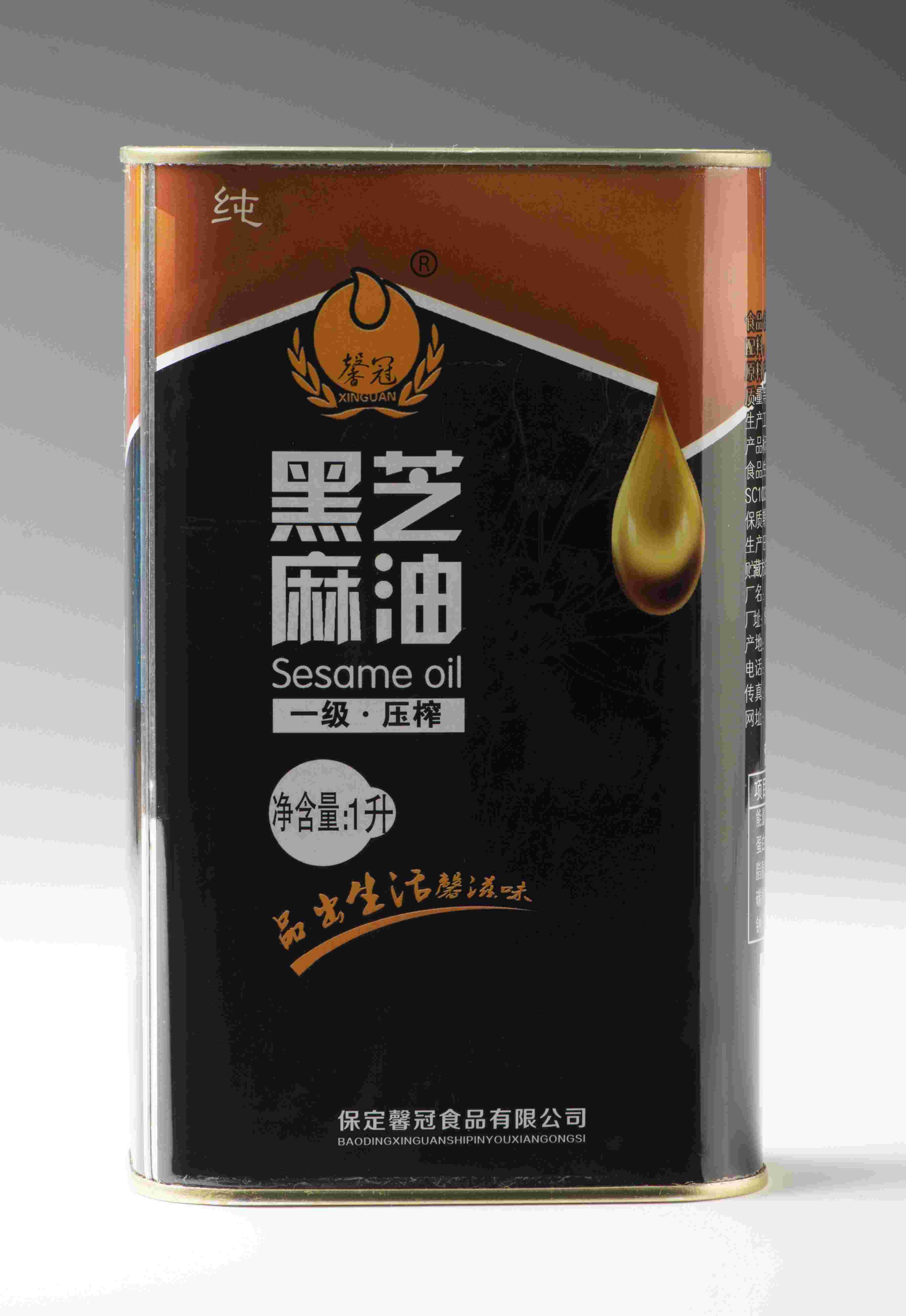 正品官方纯正黑芝麻油