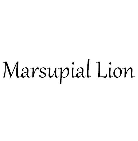 marsupial lion图片