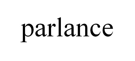  em>parlance /em>