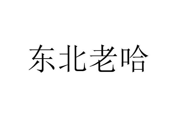 东北老哈商标注册申请申请/注册号:52248160申请日期:2020-12-17国际