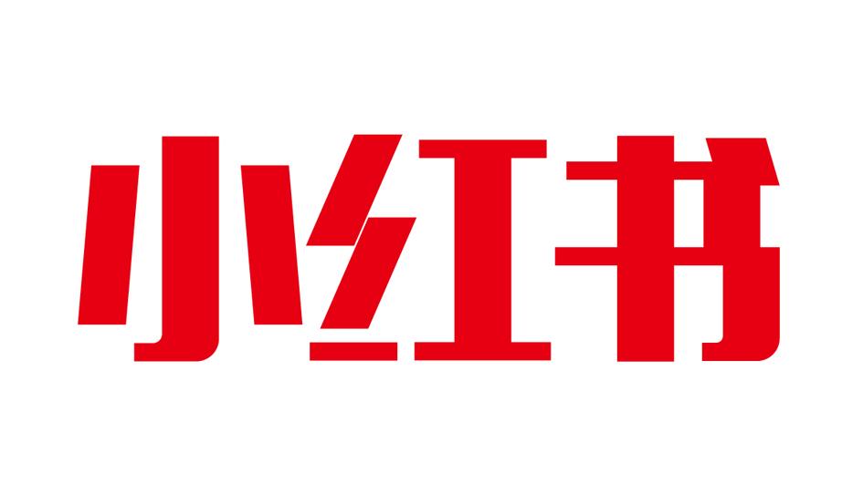 小红书logo白底图片