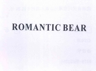  em>romantic /em>  em>bear /em>