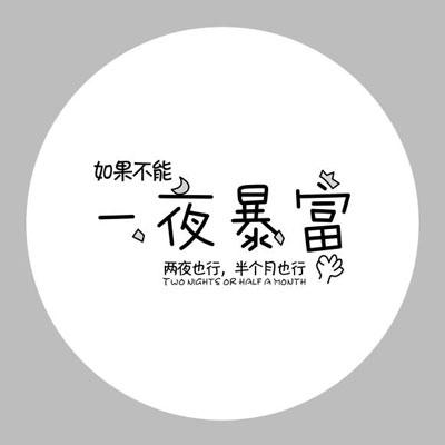 em 如果 /em 不能一夜暴富两夜也行半个月也行