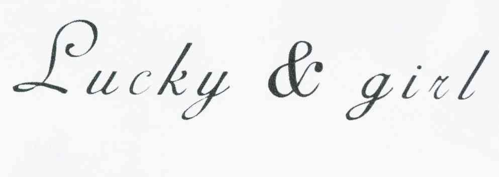  em>lucky /em>& em>girl /em>