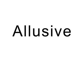 allusive                                  