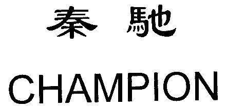 秦驰 em>champion/em>