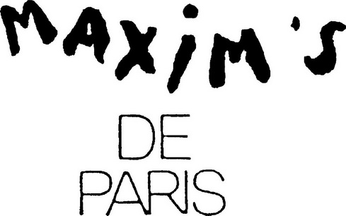  em>maxims /em> em>deparis /em>