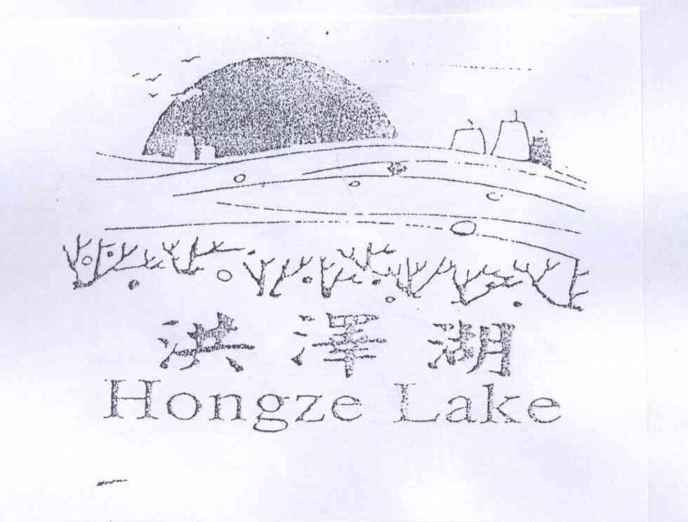 洪泽湖怎么画简单的图片
