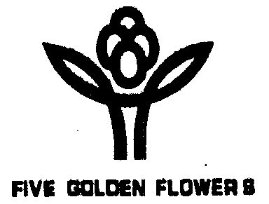  em>five /em> golden  em>flowers /em>