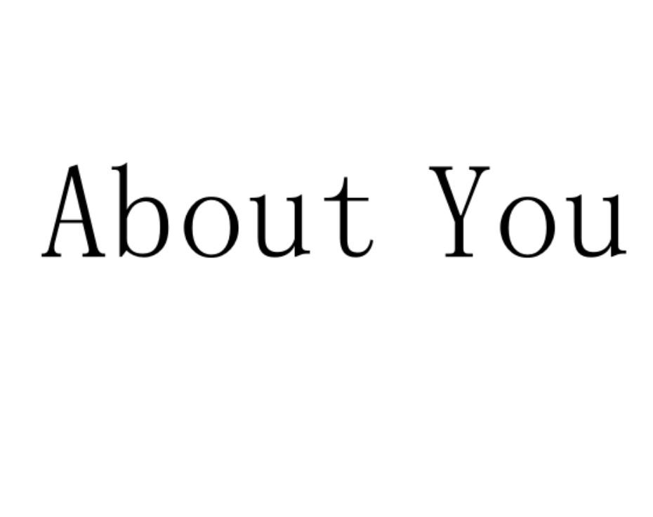  em>about /em>  em>you /em>