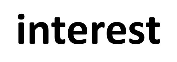  em>interest /em>