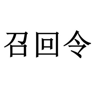  em>召回 /em>令
