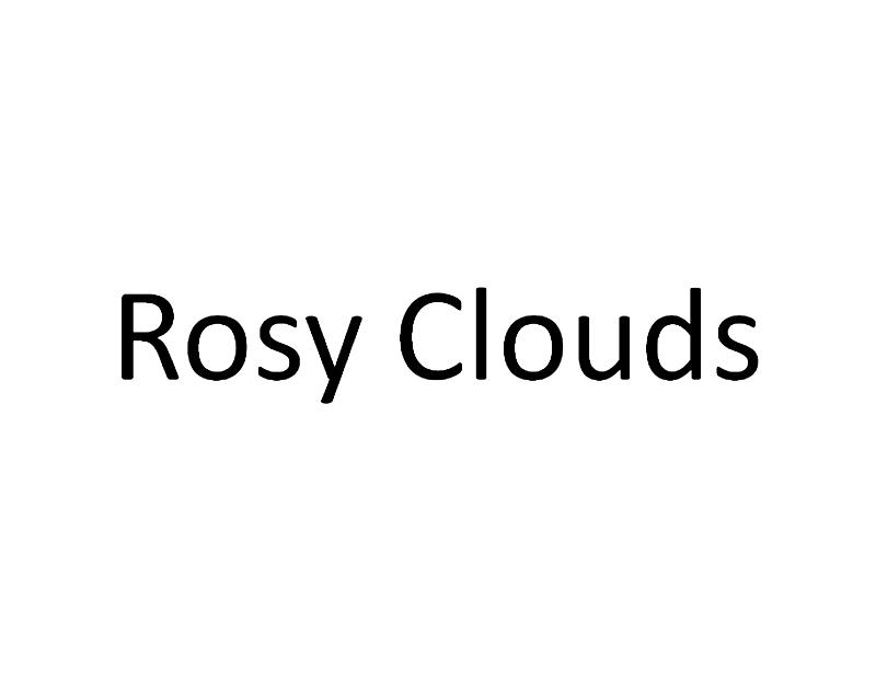 rosy clouds