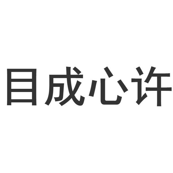 目成心许 - 商标 - 爱企查