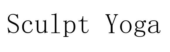 sculpt  em>yoga /em>