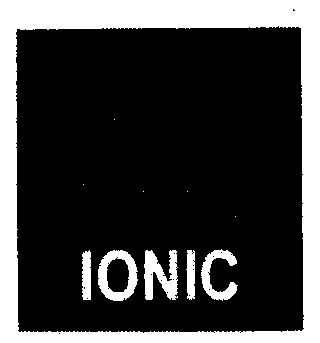 ionic 