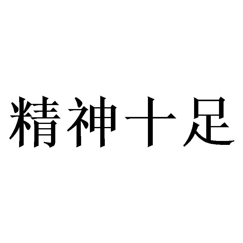 精神十足