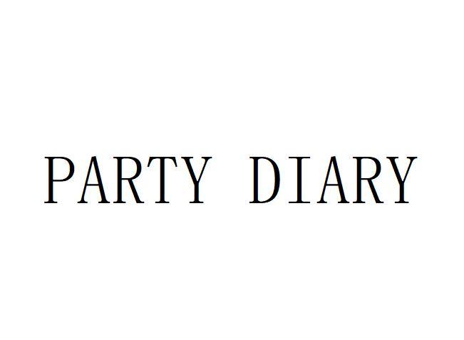  em>party /em>  em>diary /em>