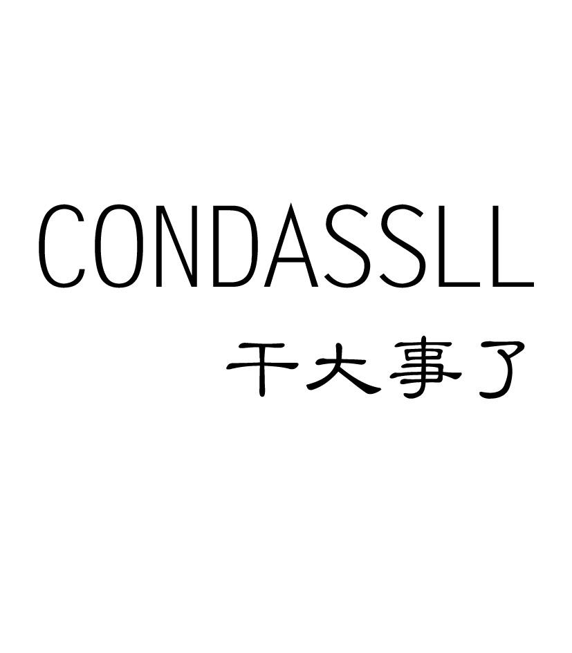 干大事了  em>cond /em>assll