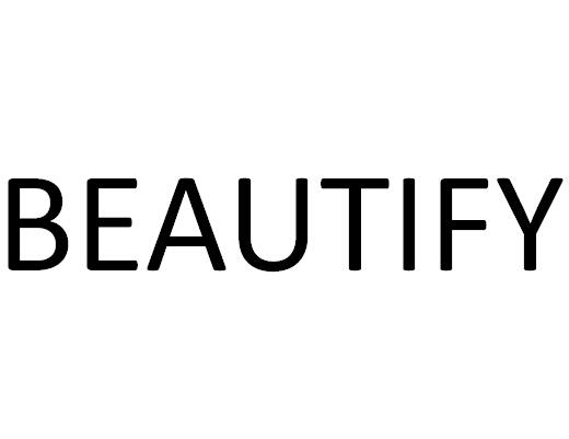  em>beautify /em>