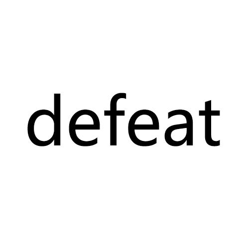  em>defeat /em>