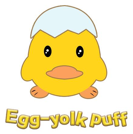  em>egg /em>- em>yolk /em>  em>puff /em>