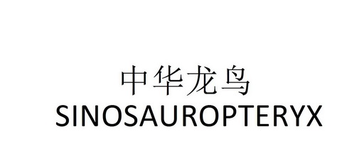 sinosauropteryx中华 龙鸟商标注册申请