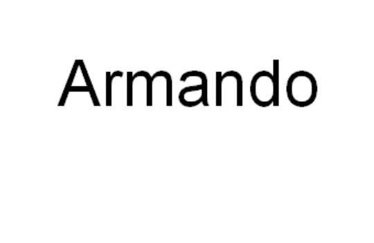  em>armando /em>