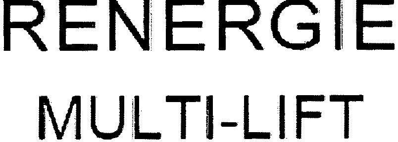 renergie multi-lift