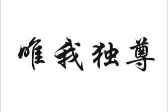 唯我独尊                                  