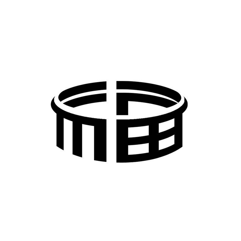 田字logo设计艺术字体图片