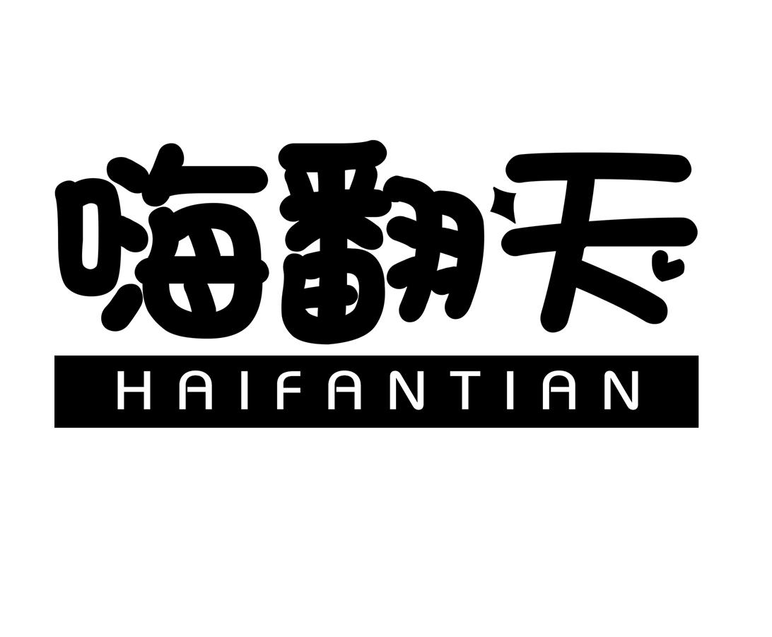 嗨翻天商标注册申请完成